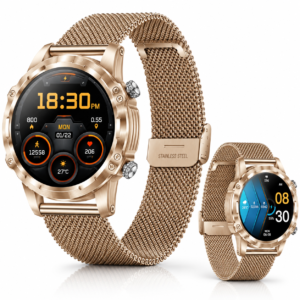 Ceas Smartwatch CF89 IP67, Ecran 1.3" IPS, Apeluri BT, Fitness