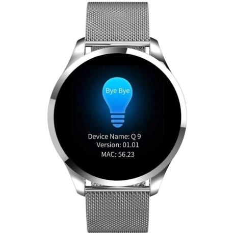 Smartwatch Q9L Silver Unisex 1.3" IPS, Sport & Lifestyle - imagine 3